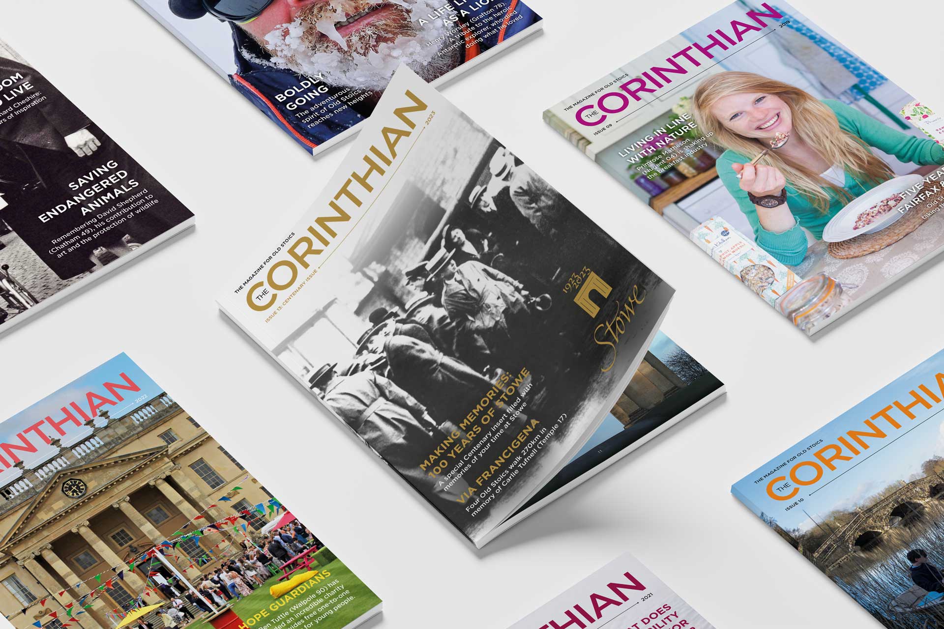 Corinthian Magazinecovers